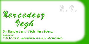 mercedesz vegh business card