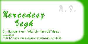 mercedesz vegh business card